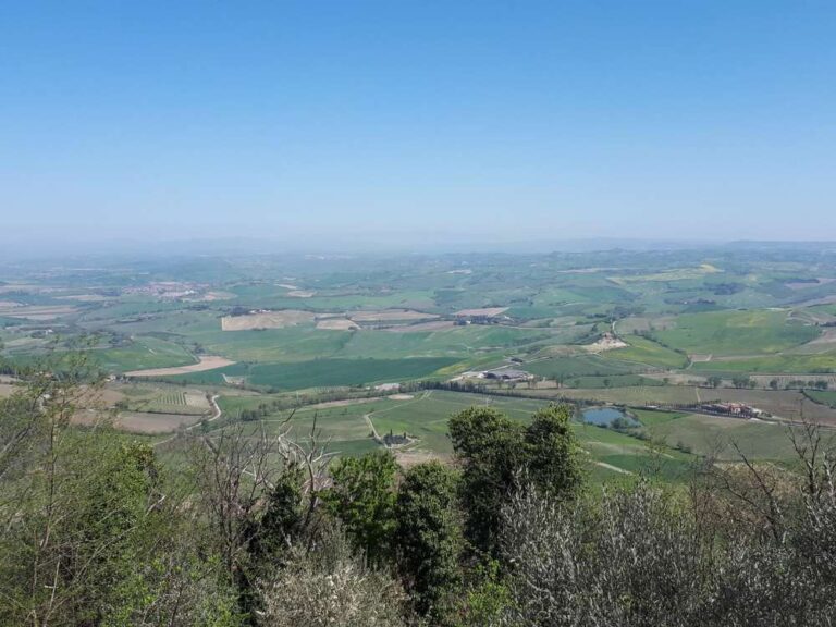 Panorama sulla Val d'Orcia